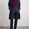 Tapered Super 130s Wool Suit Trousers - OU