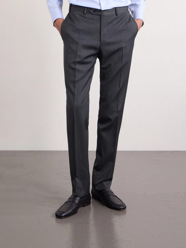 FF Tapered Wool Suit Trousers - FR