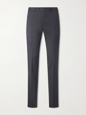 FF Tapered Wool Suit Trousers FF Tapered Wool Suit Trousers