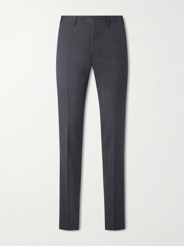FF Tapered Wool Suit Trousers