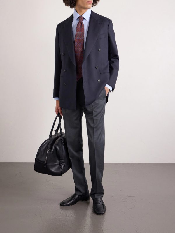 FF Tapered Wool Suit Trousers - OU