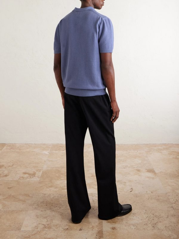 Cotton-Piqué Polo Shirt - BK