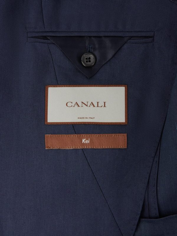 Kei Unstructured Linen and Wool-Blend Suit Jacket - E1