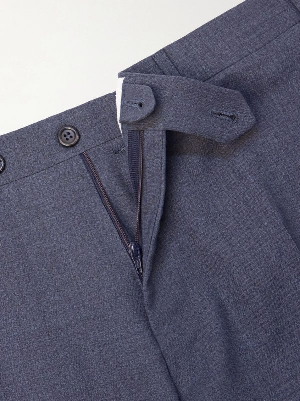 Straight-Leg Super 130s Wool Suit Trousers - E1 Straight-Leg Super 130s Wool Suit Trousers - E1