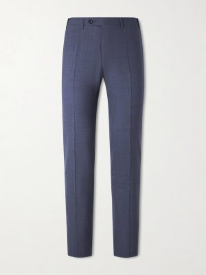 Straight-Leg Super 130s Wool Suit Trousers Straight-Leg Super 130s Wool Suit Trousers