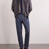 Straight-Leg Super 130s Wool Suit Trousers - OU Straight-Leg Super 130s Wool Suit Trousers - OU