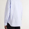 Impeccabile Cutaway-Collar Cotton-Poplin Shirt - BK