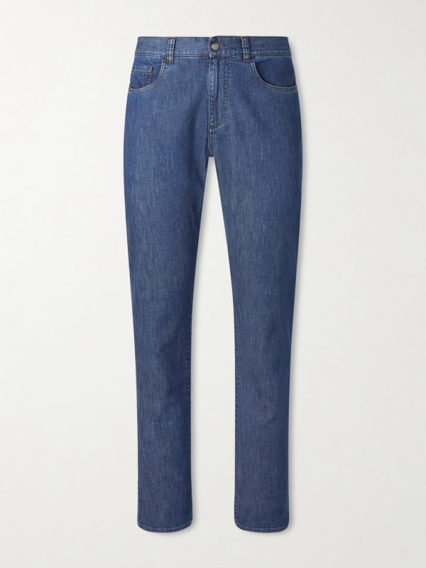 Slim-Fit Straight-Leg Jeans Slim-Fit Straight-Leg Jeans