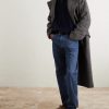 Slim-Fit Straight-Leg Jeans - OU Slim-Fit Straight-Leg Jeans - OU