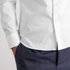 Impeccabile Cutaway-Collar Cotton-Poplin Shirt - CU