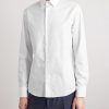 Impeccabile Cutaway-Collar Cotton-Poplin Shirt - OU