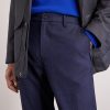 Slim-Fit Tapered Wool-Blend Chinos - CU
