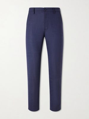 Slim-Fit Tapered Wool-Blend Chinos Slim-Fit Tapered Wool-Blend Chinos