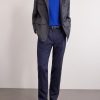 Slim-Fit Tapered Wool-Blend Chinos - OU