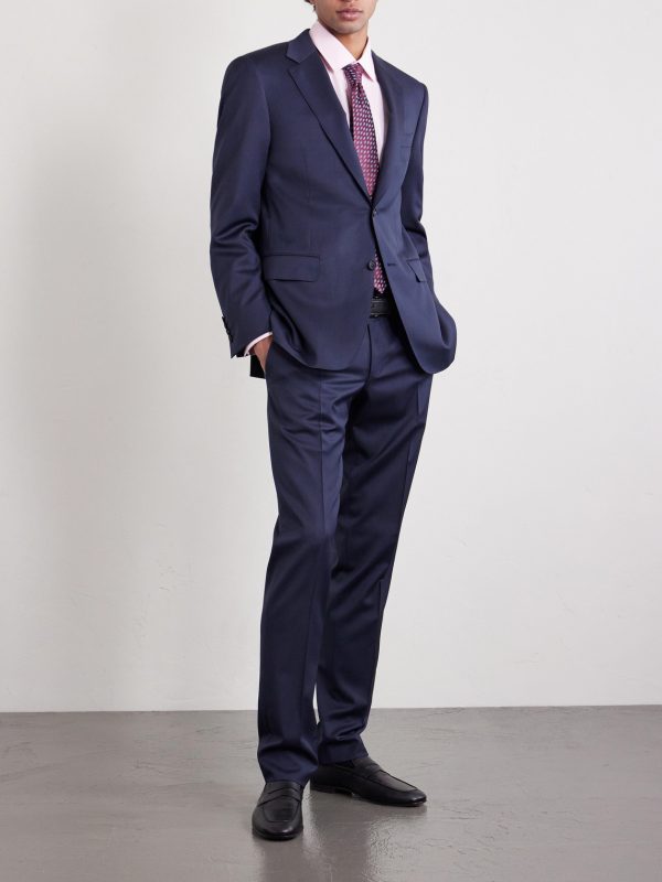 FF Tapered Wool Suit Trousers - OU FF Tapered Wool Suit Trousers - OU
