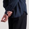 Travel Slim-Fit Cutaway-Collar Stretch-Cotton Jersey Shirt - CU