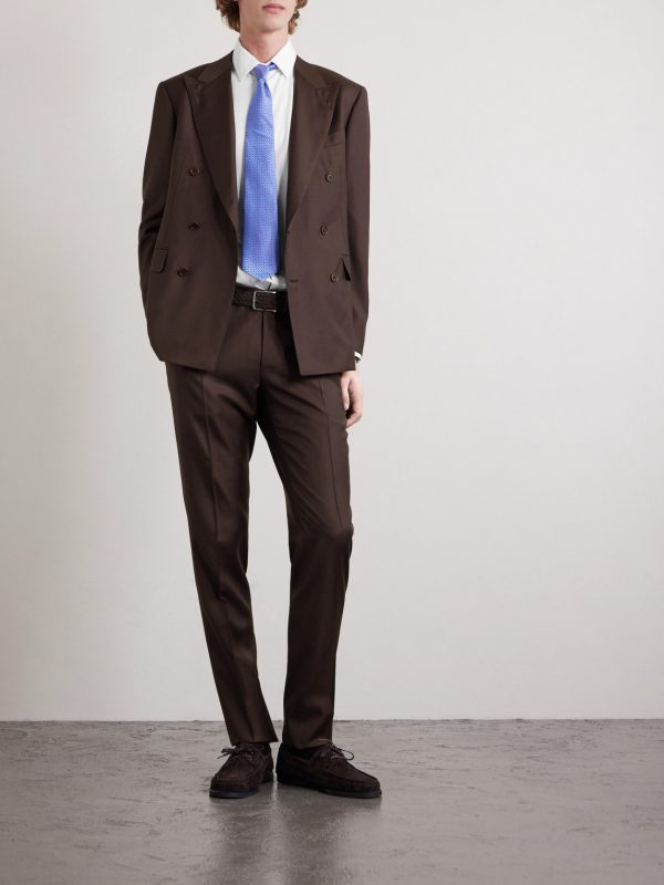 Travel Slim-Fit Cutaway-Collar Stretch-Cotton Jersey Shirt - FR Travel Slim-Fit Cutaway-Collar Stretch-Cotton Jersey Shirt - FR