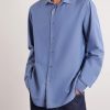 Garment-Dyed Cotton and Silk-Blend Shirt - FR Garment-Dyed Cotton and Silk-Blend Shirt - FR