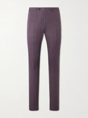 Straight-Leg Linen and Silk-Blend Suit Trousers Straight-Leg Linen and Silk-Blend Suit Trousers