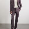 Straight-Leg Linen and Silk-Blend Suit Trousers - OU