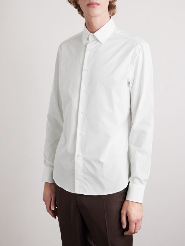 Essential Cutaway-Collar Cotton-Poplin Shirt - FR Essential Cutaway-Collar Cotton-Poplin Shirt - FR