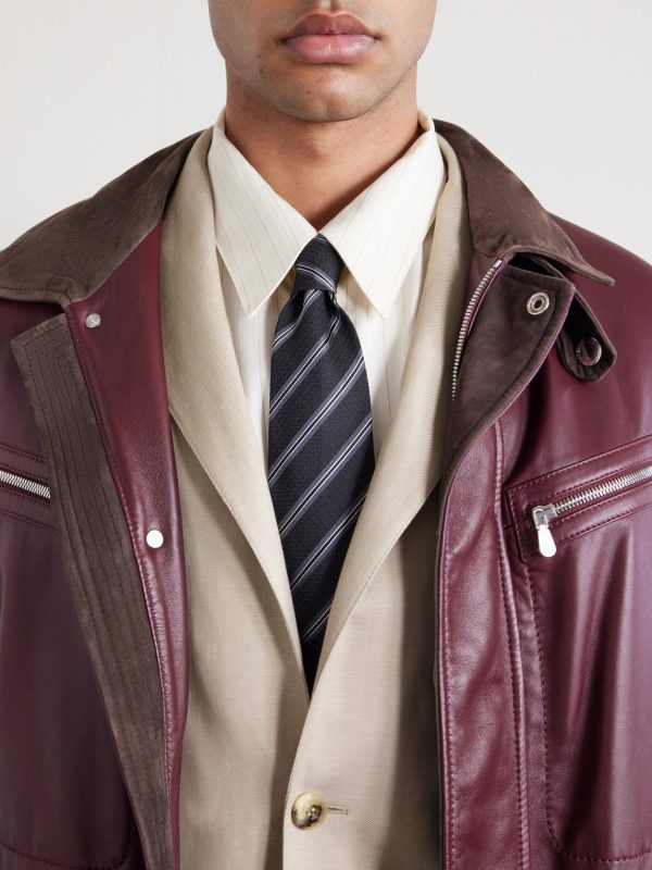 Wool and Linen-Blend Blazer - CU Wool and Linen-Blend Blazer - CU