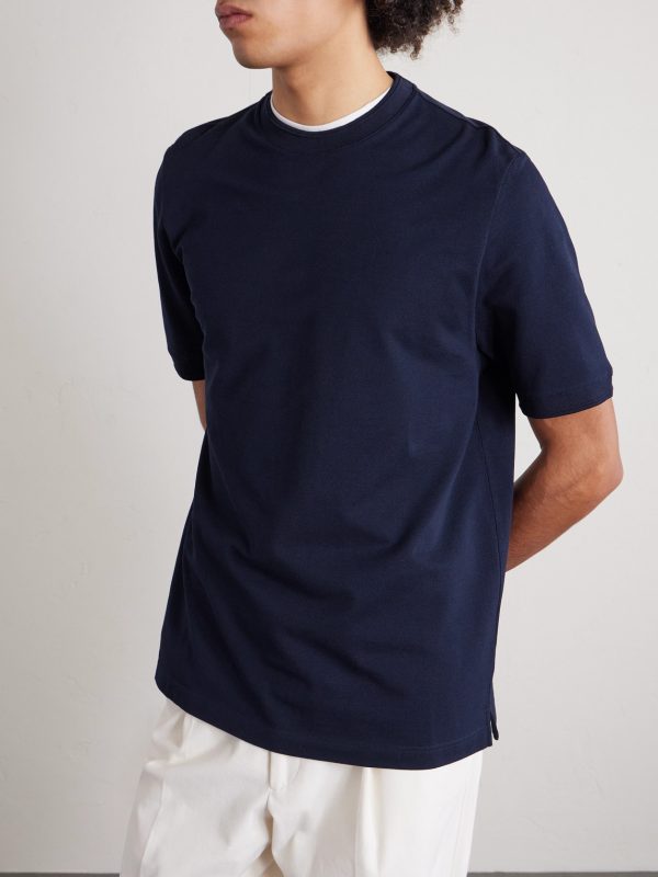 Cotton-Piqué T-Shirt - FR Cotton-Piqué T-Shirt - FR
