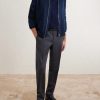 Honeycomb-Knit Cotton Half-Zip Sweater - OU Honeycomb-Knit Cotton Half-Zip Sweater - OU