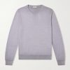 Wool and Silk-Blend Sweater Wool and Silk-Blend Sweater