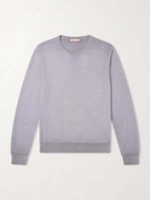 Wool and Silk-Blend Sweater Wool and Silk-Blend Sweater