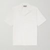 Camp-Collar Cotton Shirt