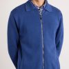 Cotton and Modal-Blend Zip-Up Cardigan - FR Cotton and Modal-Blend Zip-Up Cardigan - FR