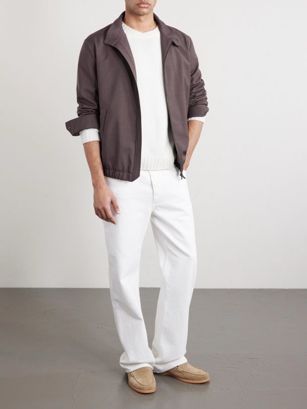 Impeccabile Wool Bomber Jacket - OU