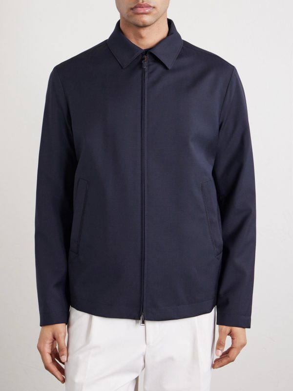 Super 120s Wool Jacket - FR Super 120s Wool Jacket - FR