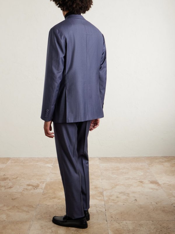 Stretch-Wool and Cashmere-Blend Suit Jacket - BK Stretch-Wool and Cashmere-Blend Suit Jacket - BK
