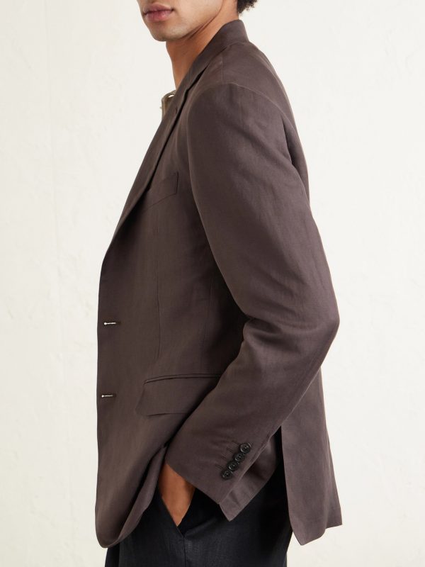 Kei Linen and Silk-Blend Suit Jacket - E2 Kei Linen and Silk-Blend Suit Jacket - E2