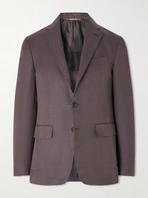 Kei Linen and Silk-Blend Suit Jacket Kei Linen and Silk-Blend Suit Jacket