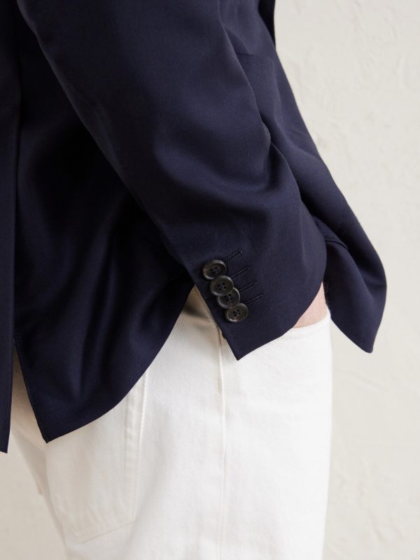 Kei Cashmere-Twill Blazer - CU