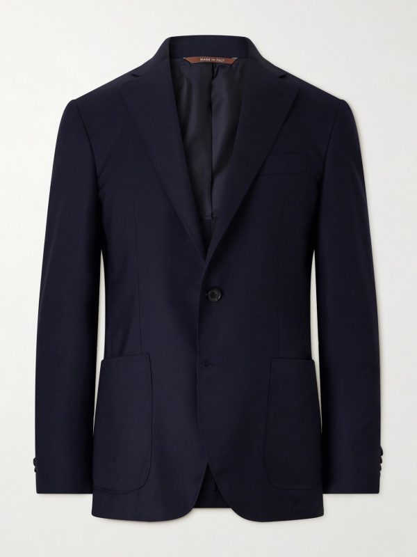 Kei Cashmere-Twill Blazer