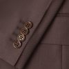 Double-Breasted Wool-Twill Suit Jacket - CU Double-Breasted Wool-Twill Suit Jacket - CU