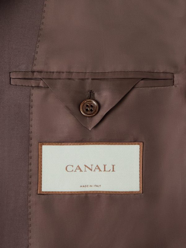 Double-Breasted Wool-Twill Suit Jacket - E1 Double-Breasted Wool-Twill Suit Jacket - E1
