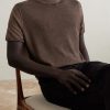 Wool and Silk-Blend T-Shirt - FR Wool and Silk-Blend T-Shirt - FR