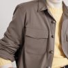 Wool-Blend Overshirt - CU
