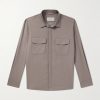 Wool-Blend Overshirt