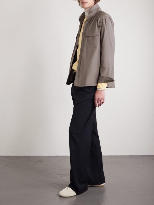 Wool-Blend Overshirt - OU
