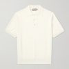 Cotton and Silk-Blend Polo Shirt Cotton and Silk-Blend Polo Shirt