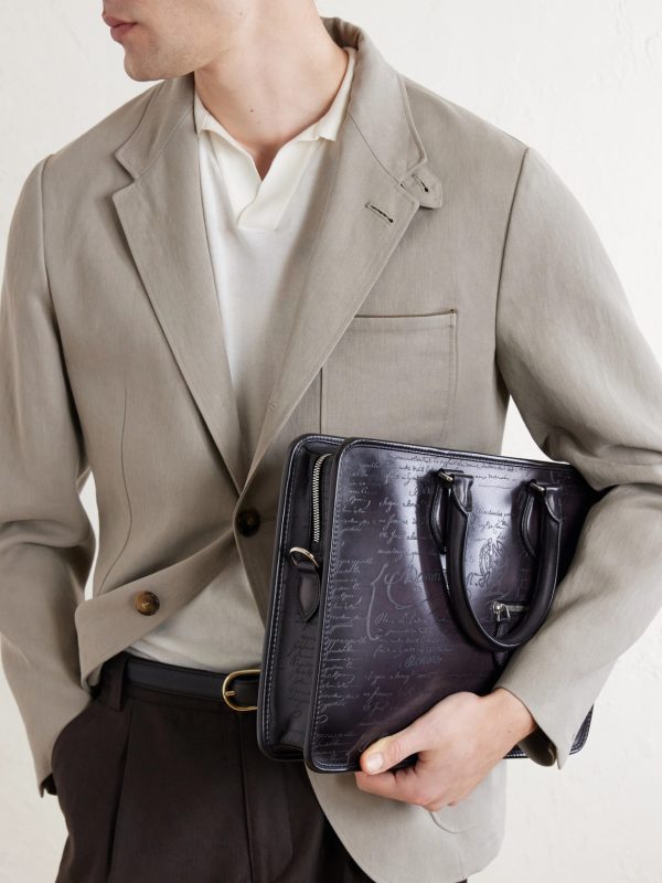 Cotton-Blend Single-Breasted Blazer - CU