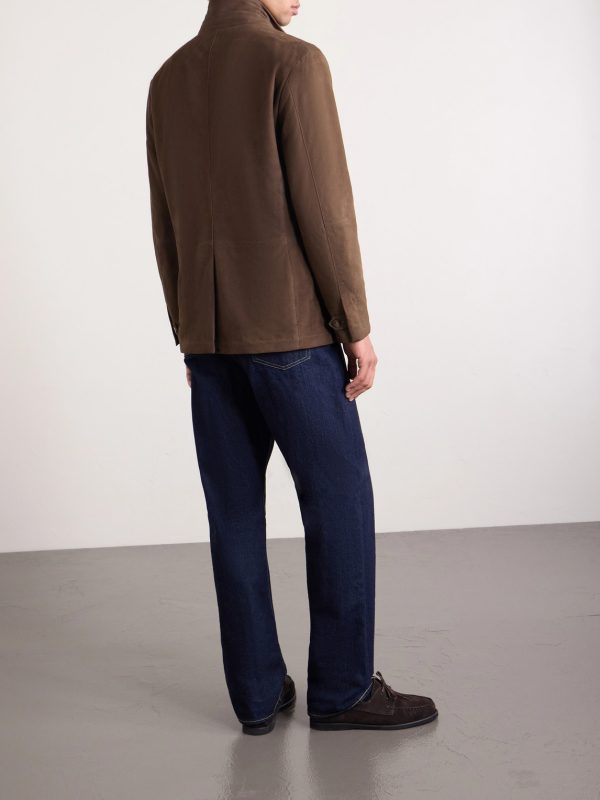 Bruma Layered Suede Jacket - BK