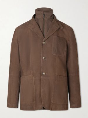 Bruma Layered Suede Jacket Bruma Layered Suede Jacket