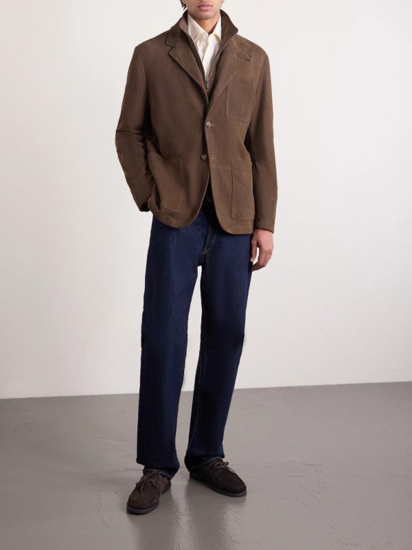 Bruma Layered Suede Jacket - OU
